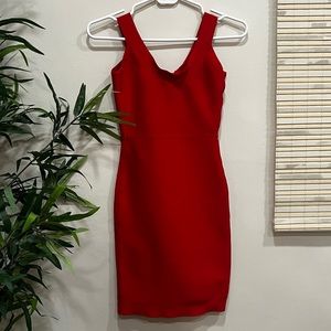 Red Bodycon Mini Dress
